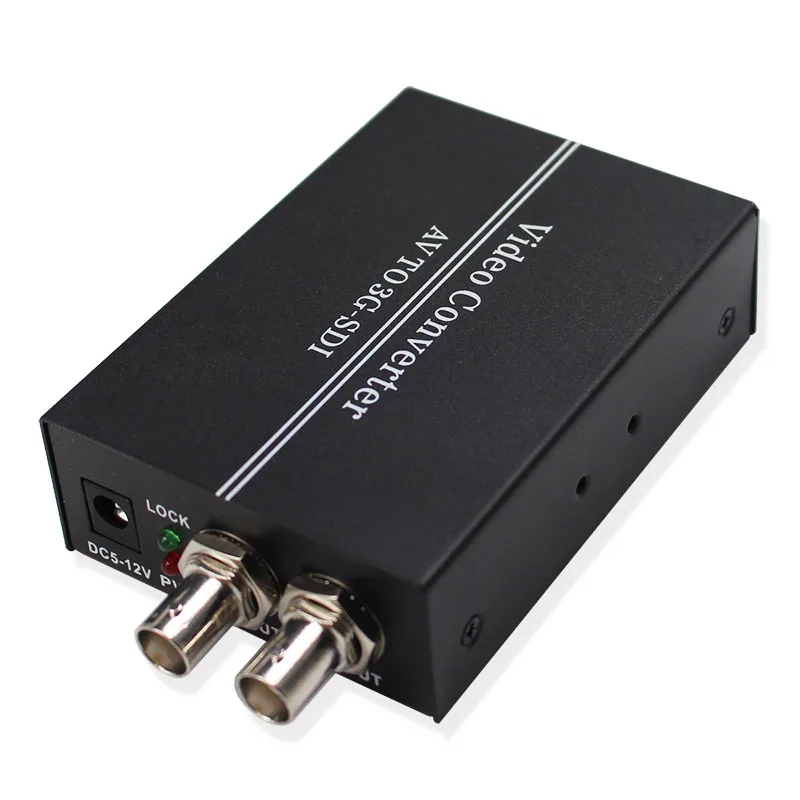 WIISTAR AV to SDI Video Converter Support Convert AV Signal to Two 3G/HD/SD-SDI Signal with DC 12V Power Supply WIISTAR AV to SDI Video Converter Support Convert AV Signal to Two 3G/HD/SD-SDI Signal with DC 12V Power Supply