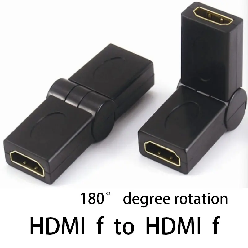 

Factory direct HDMI extender mother to mother 180 degree rotation 1080p 3D HD video connector head 10pcs