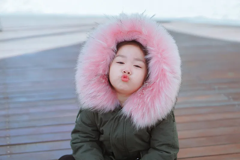 girls fur coat