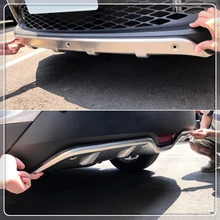 Для Toyota C-HR CHR автомобильный Передний+ задний бампер Защитная Накладка 2 шт. автомобильный Стайлинг авто аксессуары