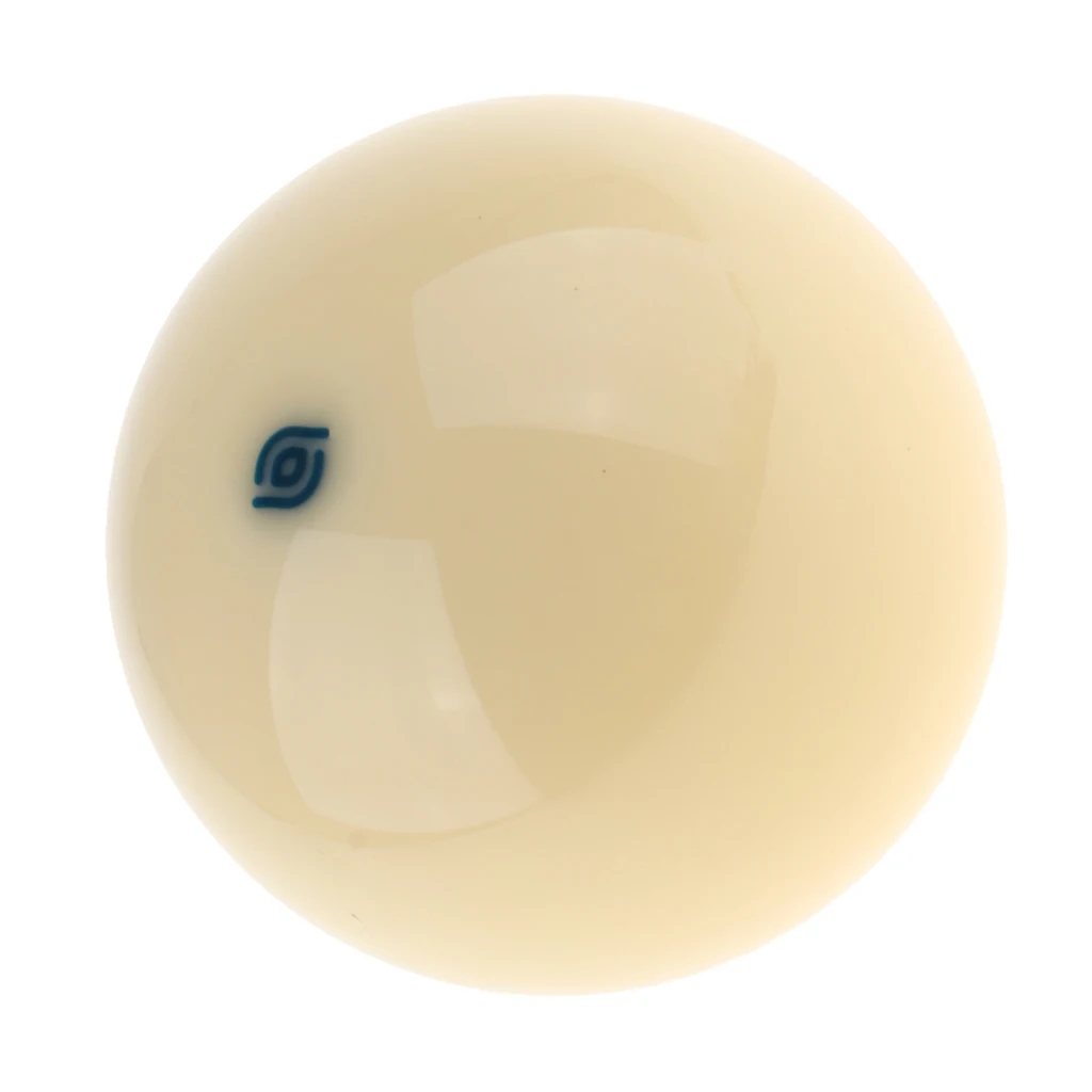 1 Pcs Perfeclan 5.7cm Resin Snooker Cue Ball White  Billiard Cue Ball Training Practice Fits for Snooker Pool Replacement