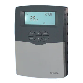 

SR609C Solar Water Heater Controller for Compact Pressurized System , LCD Screen SR609C Solar Controller