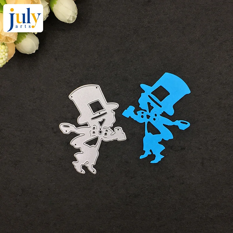 

Julyarts Scrapbook DIY Carbon Steel Cutting Die The Fairy Tale Clown Embossing Cutter Die Paper Art Dropshipping