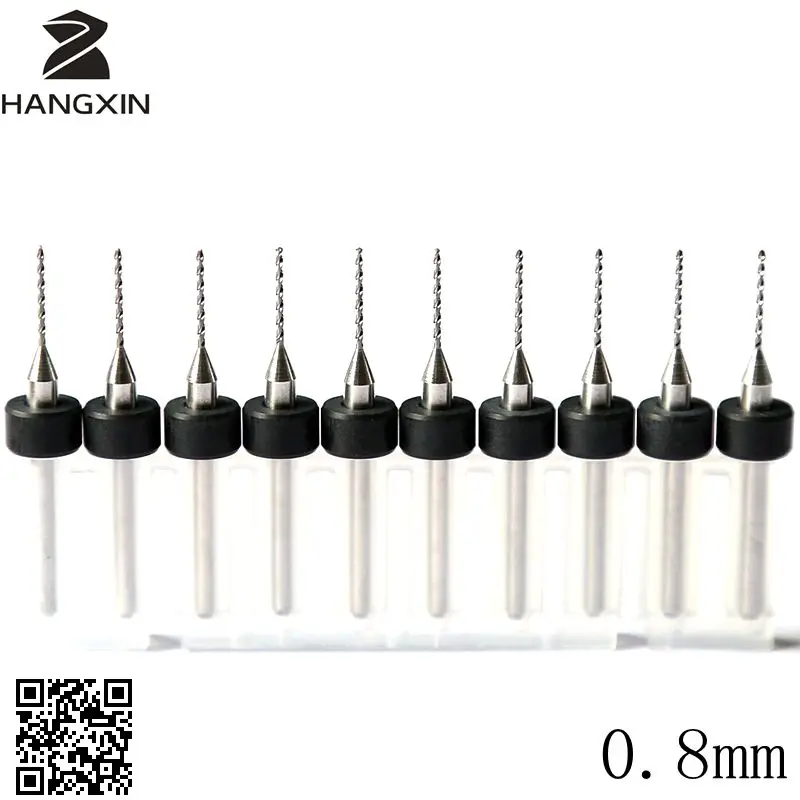 0,7 мм 0,8 мм 1,0 мм PCB сверло 10 шт./компл. отрезного станка с ЧПУ сверло деревообрабатывающий станок для гравировки по металлу практика Фрейзер из дерева