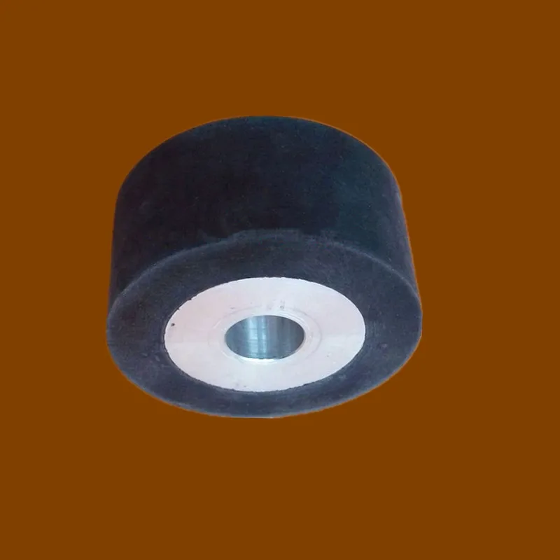 100*50*25mm flat surface Belt grinder Rubber contact wheel Abrasive