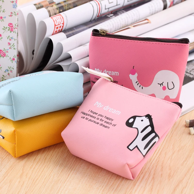 

250pcs/lot New Women Wallets Girl Coin Bag Purse Wallet Lady Card Case Womens coin purse bags for girlsGift