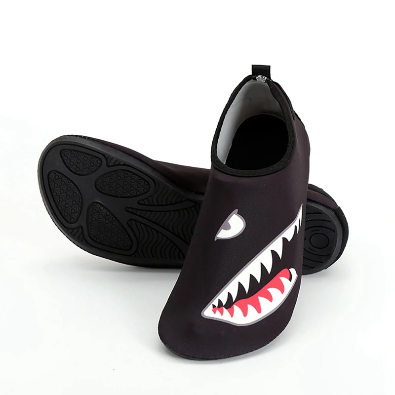 Водонепроницаемая обувь с принтом; легкая Нескользящая быстросохнущая обувь; летняя пляжная обувь для подводного плавания