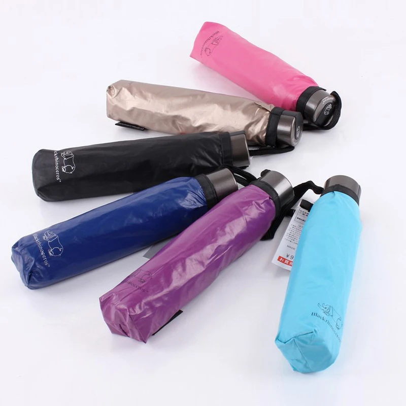 High quality brand umbrella sun rain Umbrella 3 Fold Anti UV royal