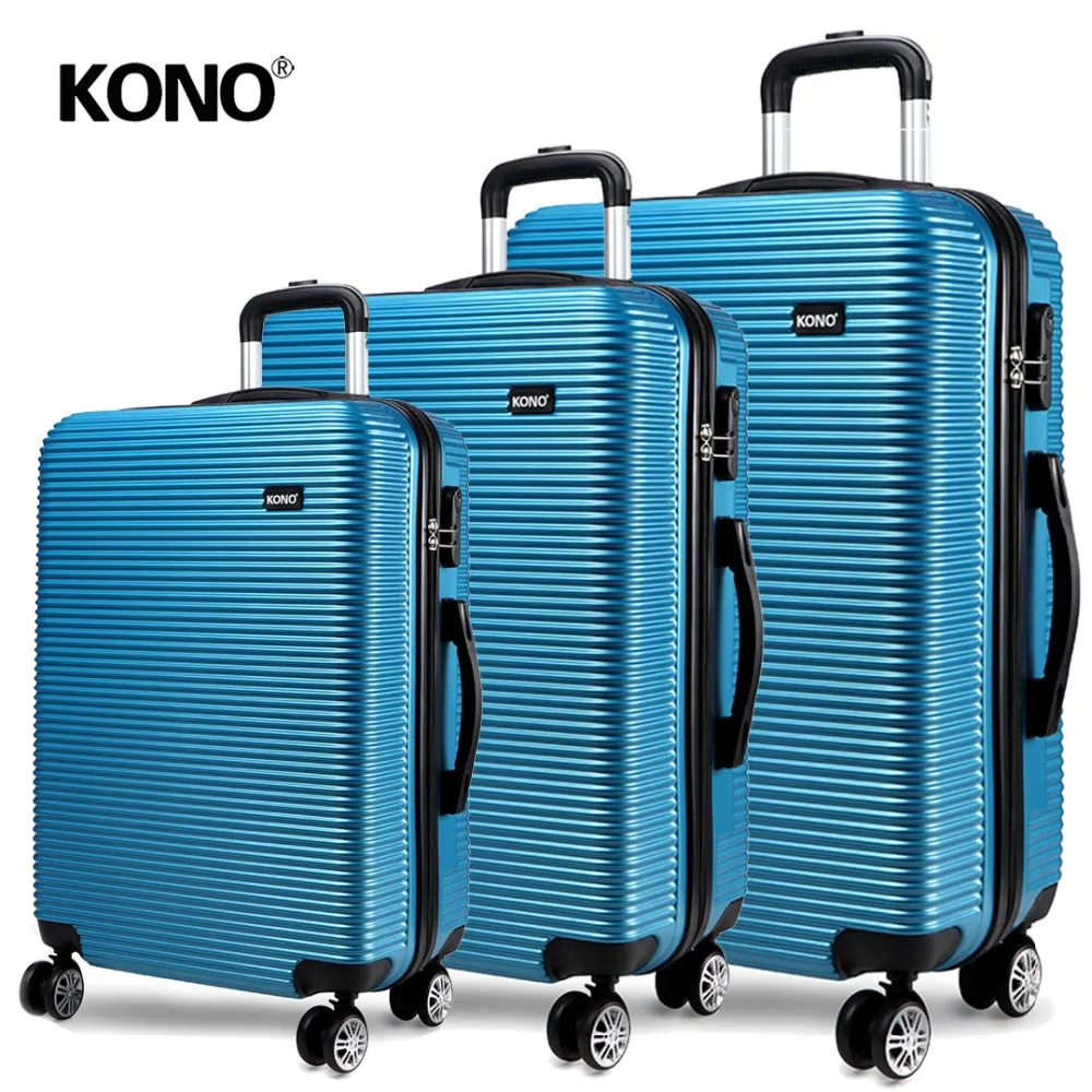 0 : Buy KONO Luggage Suitcase Carry ons Trolley Case Hand Rolling Travel Bags 4 ...