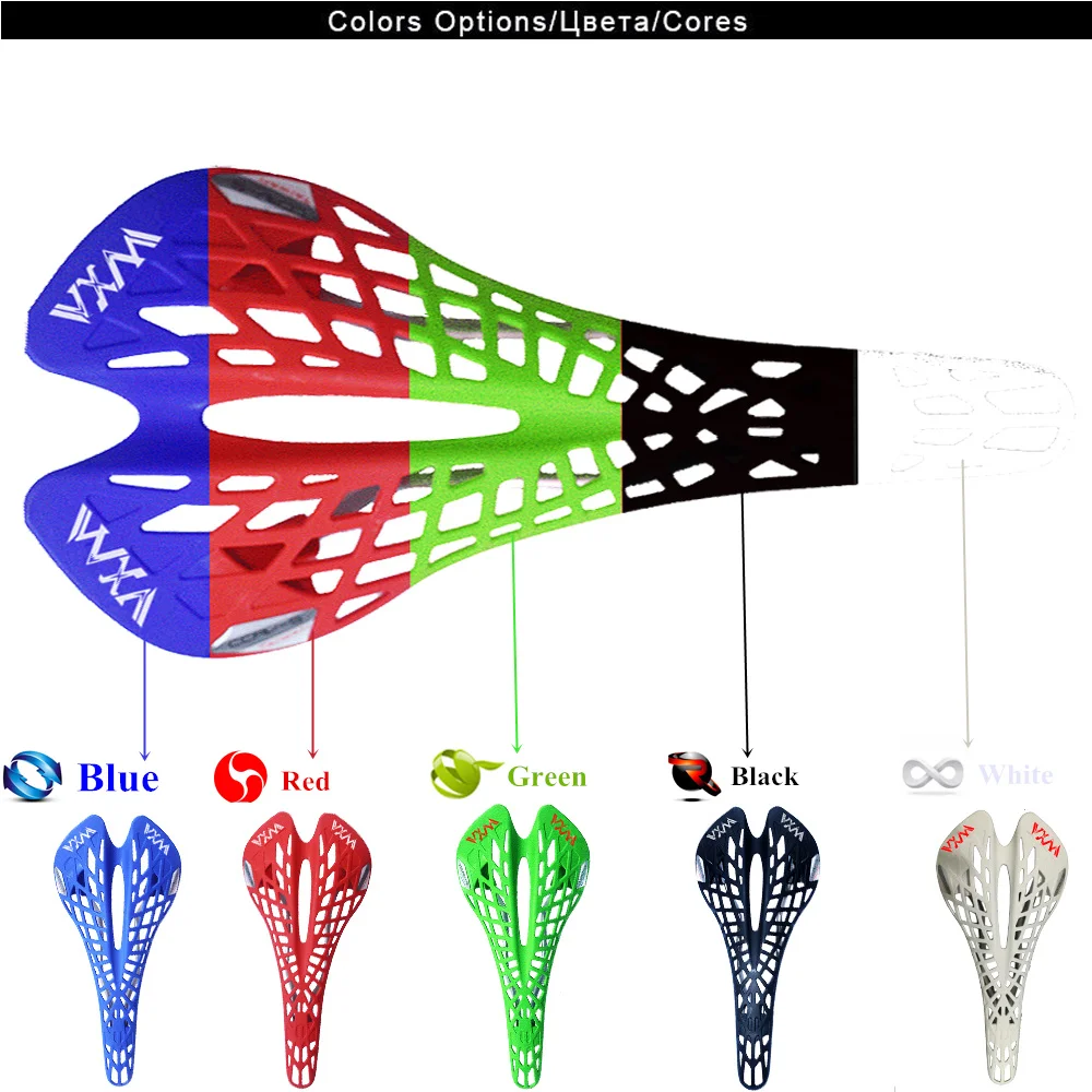 VXM велосипедное седло, полое дорожное горное велосипедное седло, эргономичное пластиковое седло, подушка Запчасти для велосипедов