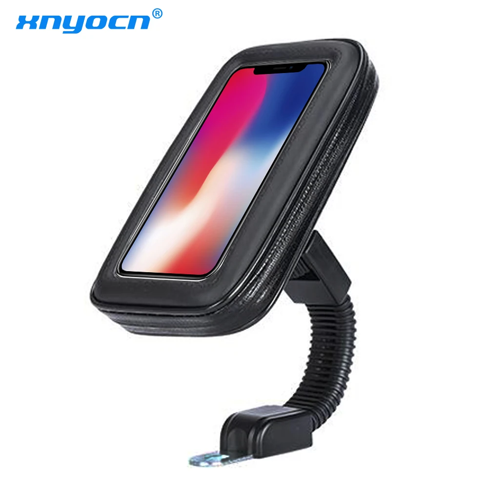 Universal Waterproof Motorcycle Mobile Phone Holder Bag Mount Stand