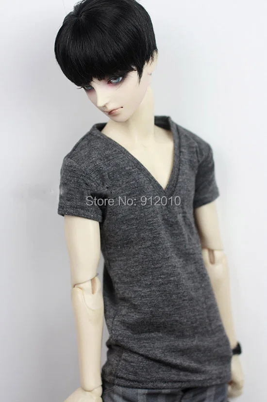 BJD Short Sleeve T-shirt for 1//6 1//4 1//3 SD17 Uncle Doll Clothes CMB26