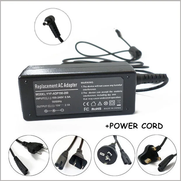 19v 2 1a Ac Adapter Charger Power Supply For Notebook Asus Eee Pc 1005 1005ha 1005hab 1005pe 11 1001pxd 1005p 1005peb 11 19v 2 1a Ac Adapter 19v 2 1aac Adapter Charger Aliexpress