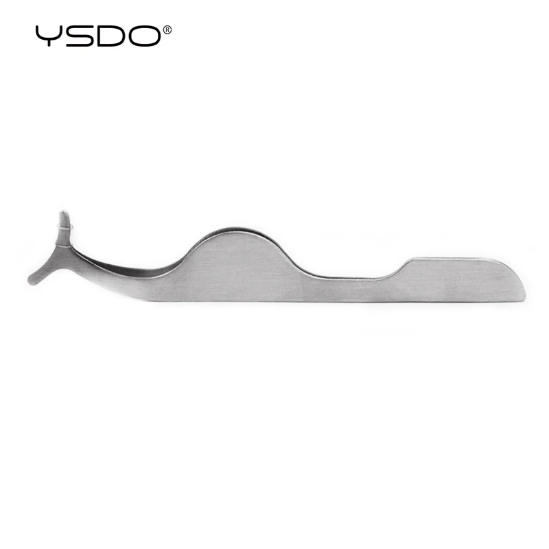 Stainless Steel Eyelash Tweezers for False Lashes Application