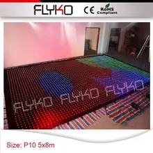 Хороший срок службы P10 5x8 м огнестойкая полноцветный видения световая завеса