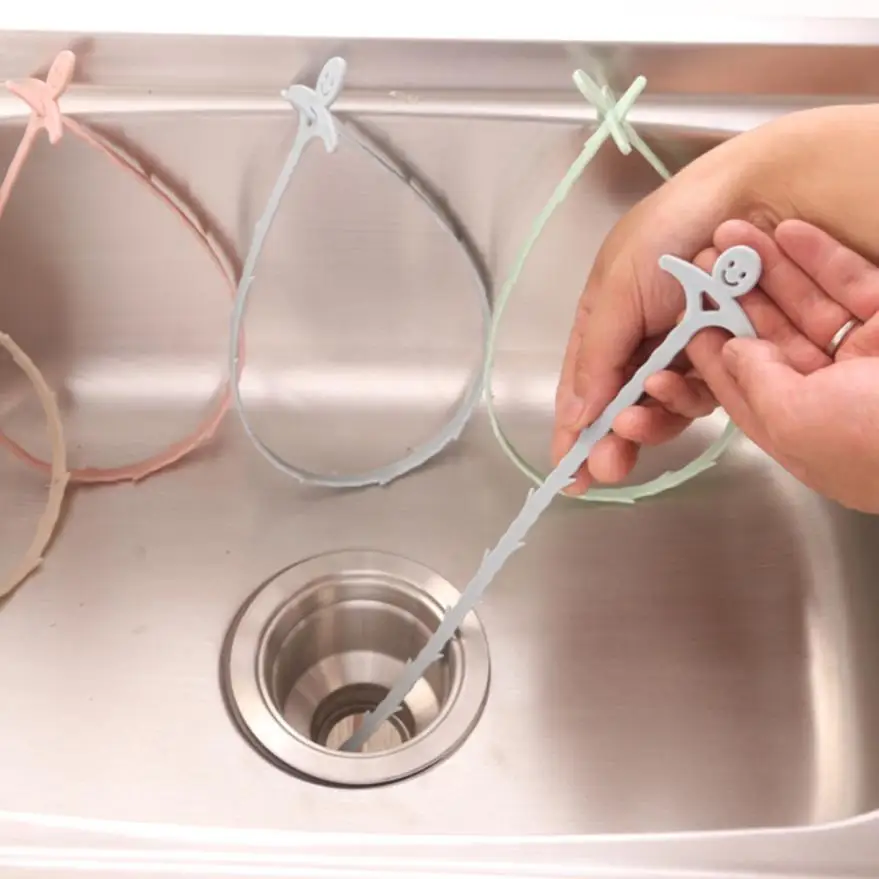 Кухня Ванная раковина очистные крючки для волос стиль сток в полу, канализация Dredge Прямая Q3