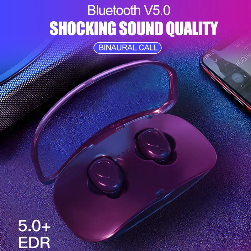

X18 TWS Wireless Headphones Bluetooth Earphones Cordless Headphone Handsfree Earbuds Bluetooth Headset Sports Earphone With Mic