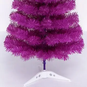 60cm Christmas tree purple pink gold mini artificial Christmas tree Christmas decorations for home Christmas ornaments