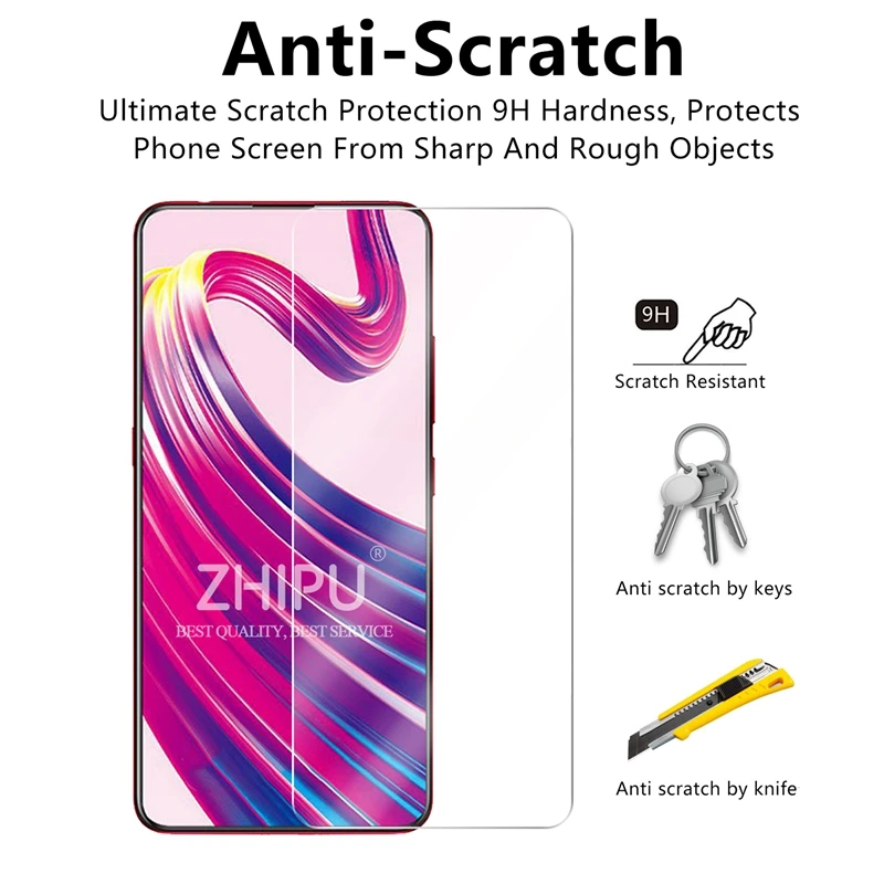 2 Pcs Tempered Glass For vivo V15 Pro Glass Screen Protector 2.5D 9H Tempered Glass For vivo V15 Pro 6.39 Protective Film