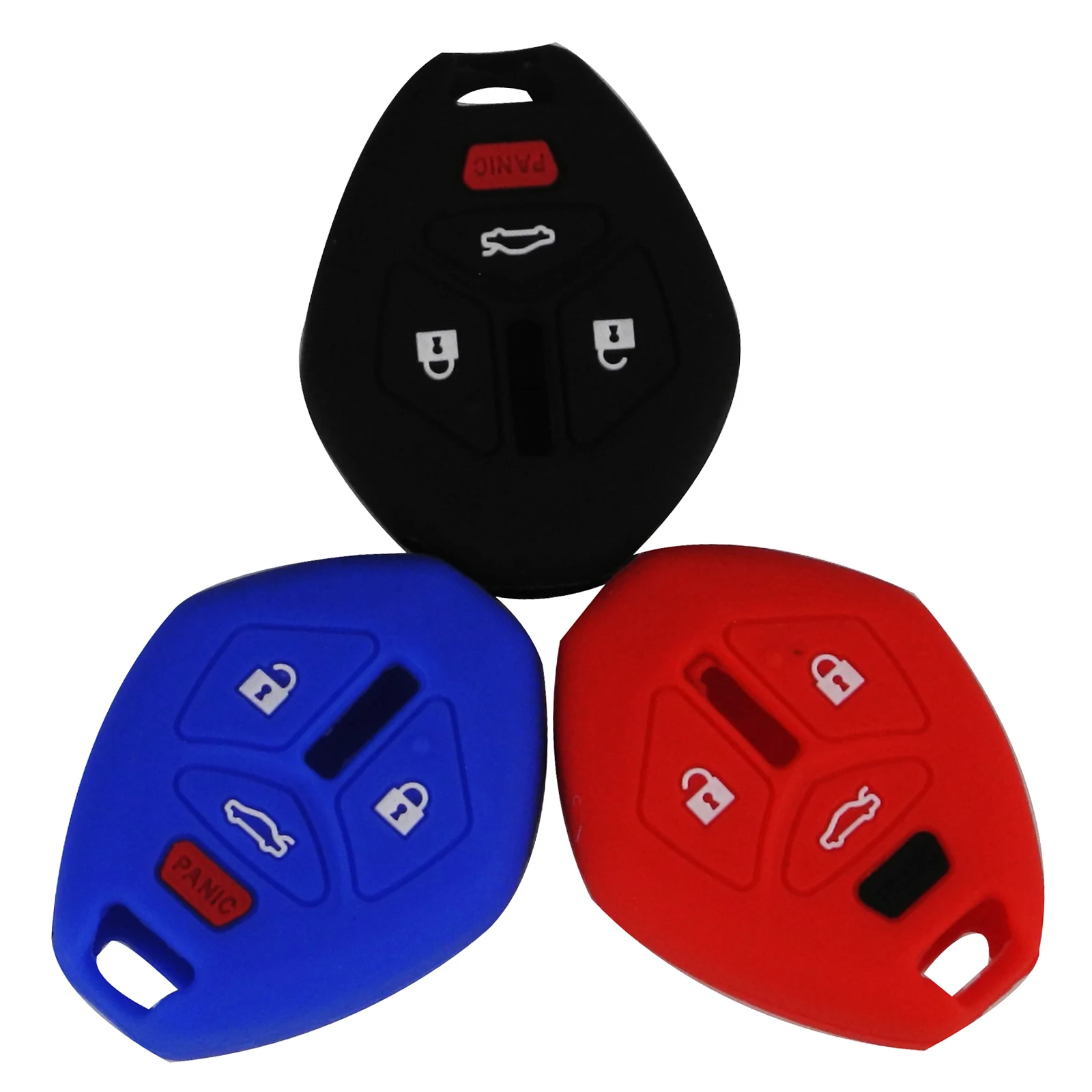 Keyforkess 30 pz/lotto gomma di Silicone chiave fob Scase per Mitsubishi Eclipse Galant Lancer Raider sforzo Outlander copertura a distanza 8 Keyforkess 30 pz/lotto gomma di Silicone chiave fob Scase per Mitsubishi Eclipse Galant Lancer Raider sforzo Outlander copertura a distanza - HTB1e2InknvI8KJjSspjq6AgjXXaw
