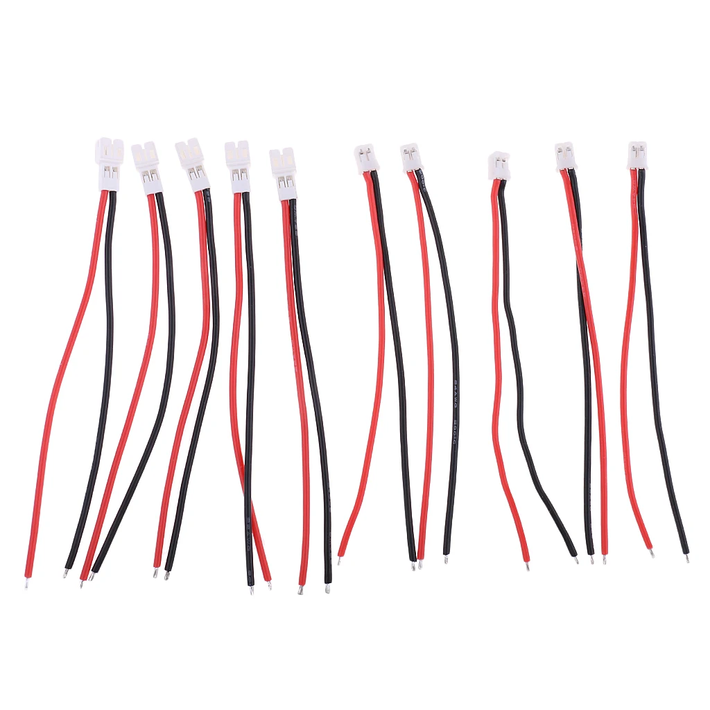10Pcs/Set RC Upgrade Parts 55mm JST-PH 2.0 Connector Wire Cable Line Adapter for RC Model Lipo Battery Charger Acc