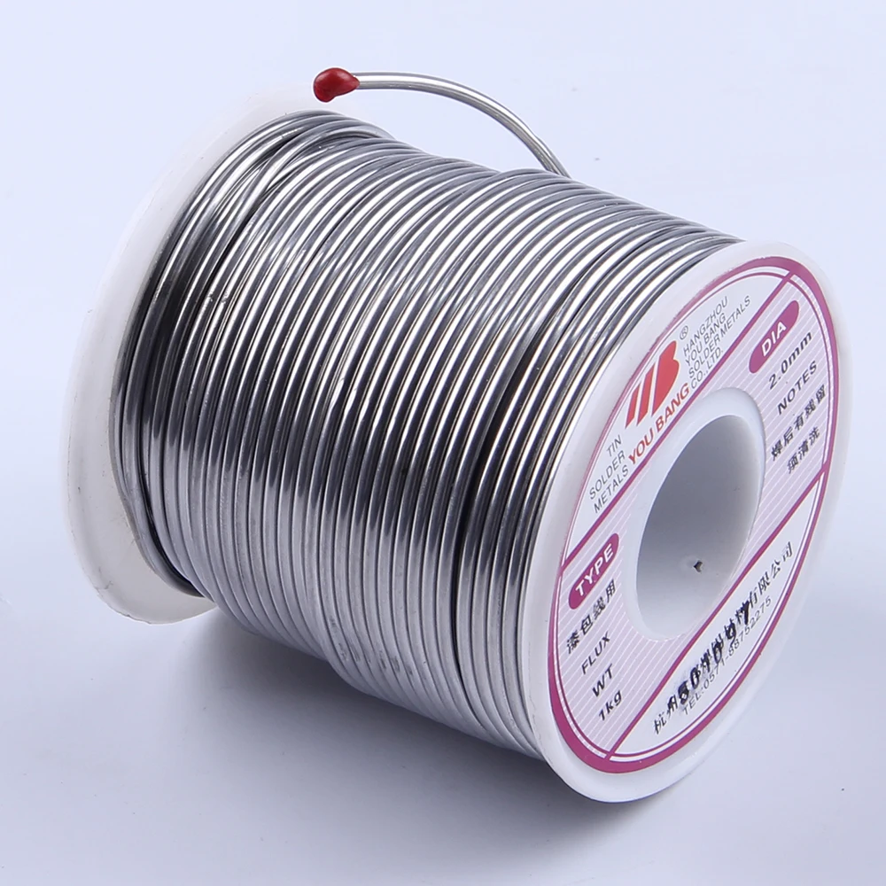 Tin Solder Wire 2.0mm 900g Soldering Welding Flux 1.8% for Aluminium wire Sale High Quality Tin Solder Wire 2.0mm 900g Soldering Welding Flux 1.8% for Aluminium wire Sale High Quality