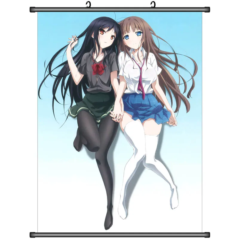 Японское аниме Accel World сексуальные персонажи девушек курасаки фууко и Kuroyuki hime