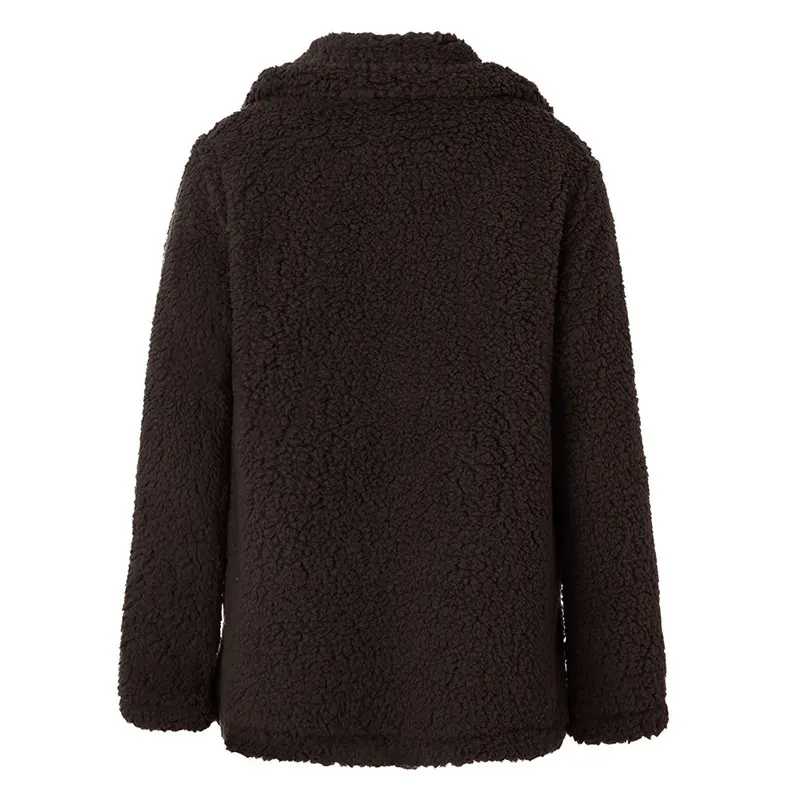Зимний флисовый свитер шерпа Пушистый Плюшевый флисовый кардиган, большие размеры 5XL пальто женская зимняя теплая уличная одежда