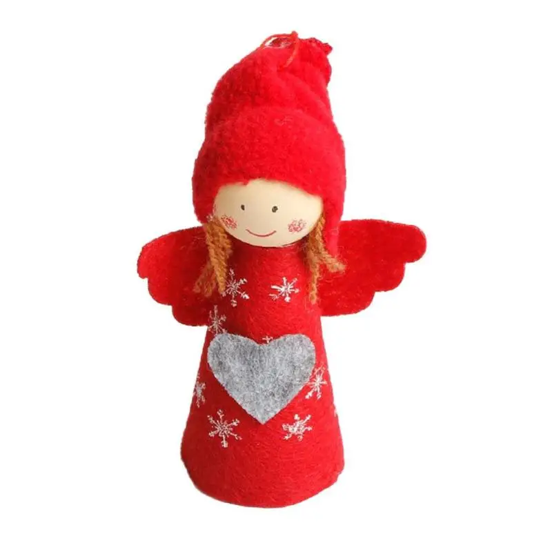 Xmas Hanging Decor Christmas Tree Angel Doll Ornament Pendant Home arvore de nata Decoration Craft R5 | Дом и сад
