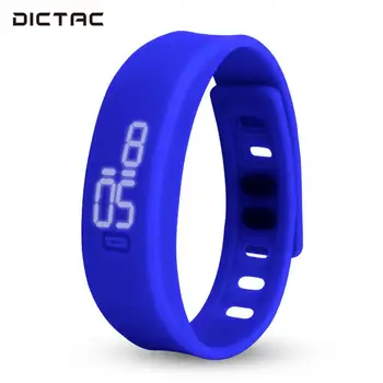 

Silica Gel Wrist Watch Electronic Watch Fashion Rubber Band Table LED Round Durable