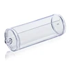 Acrylic Cotton Swab Organizer Box Portable Round Container Storage Case Make up Cotton & Pad Box For Home Hotel Office 3