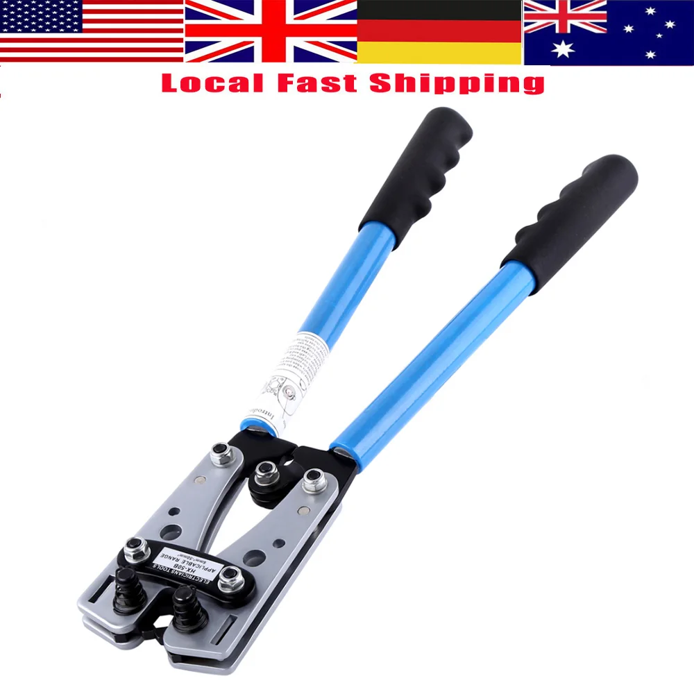 Professional Large Terminal Crimp Plier Hex Crimper Crimping Tool