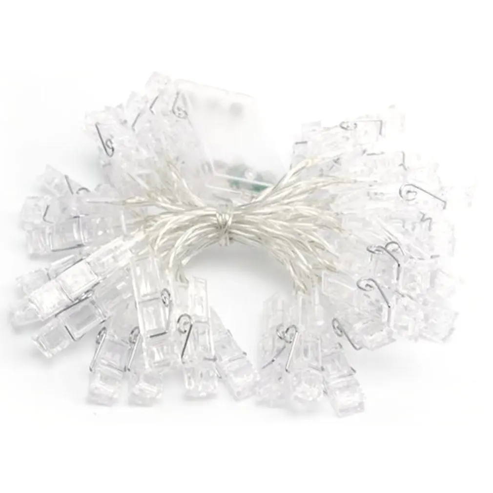 

Photo clip light string Battery box lamp string