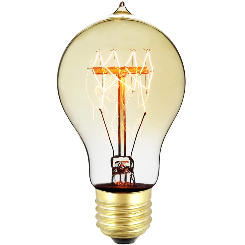 Декор лампочки лампы накаливания эдиссона в винтажном стиле лампа 220 V 40 W E27