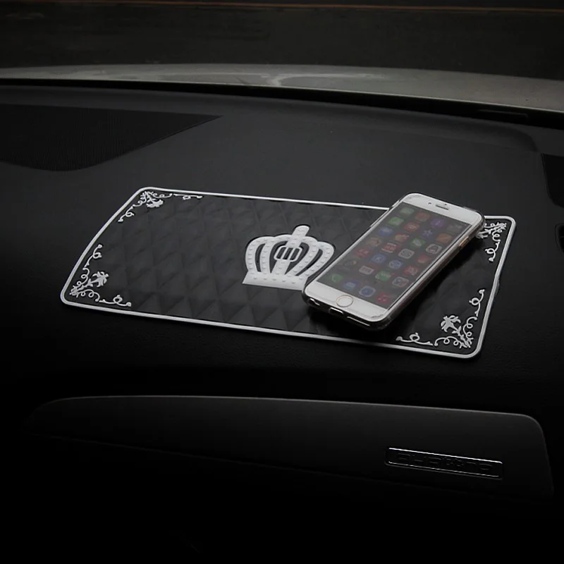 1PCS 30x15cm Cool Anti-Slip Mat for Mobile Phone mp4 Pad GPS Crown Anti Slip Car Sticky Silicone Gel Dashboard Sticky Pad