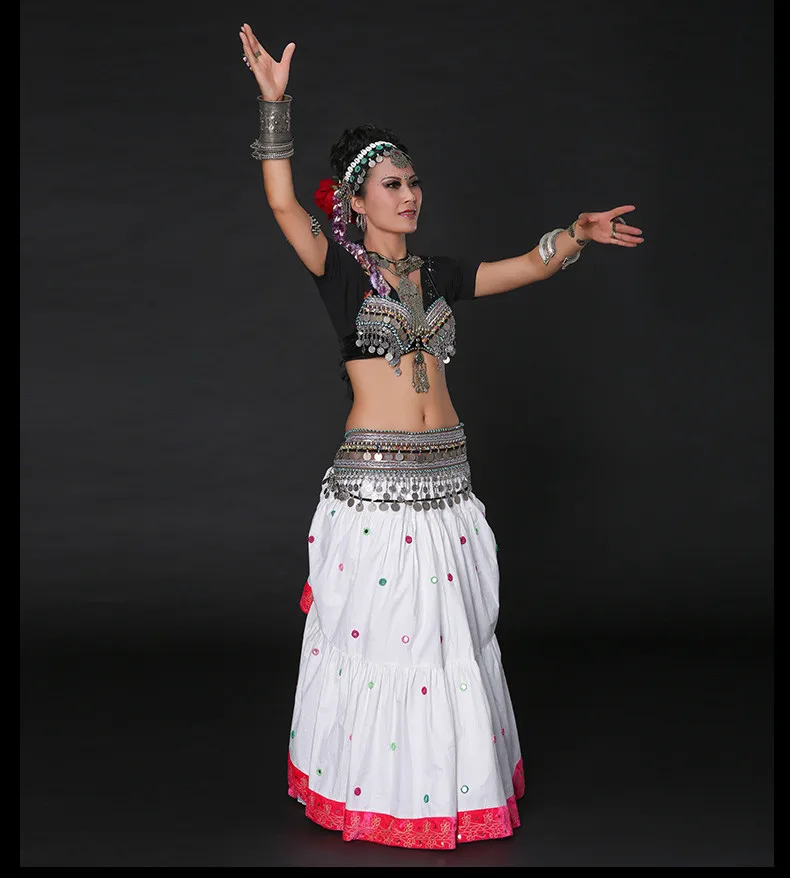 Turkoman Tribal Dance ATS Real CORAL BellyDance 501t4 BRACELET 1pc 