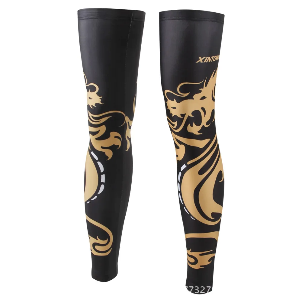 XINTOWN No-Slip Cycling Leg Warmer Bike Bicycle Guards Knee Warm Sleeves Covers Windproof Size S-XXXL 14 COLORS