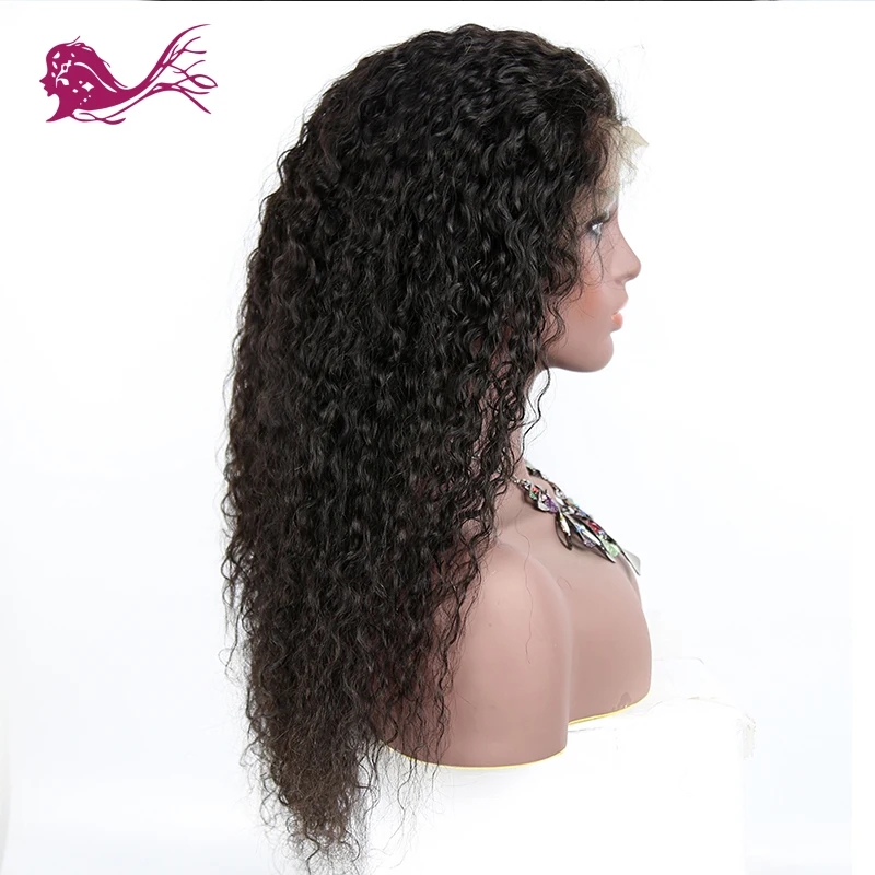 EAYON волосы Безглютеновые полные кружевные человеческие волосы парики свободные вьющиеся парики Реми для черных женщин с волосами младенца 130% плотность бразильские