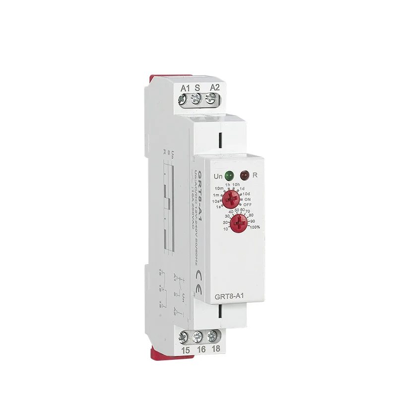 

Sigle-Function Time Relay Timer Controller Auto Timer Relays Time Delay GRT8-AB GRT8-A2B2 220V 12V Switch
