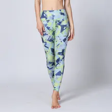 Yoga Printed Leggings and Capris Running Pants Women Sportswear For Fitness Jogging Fitness Calzas Deportivas Mujer HK3501