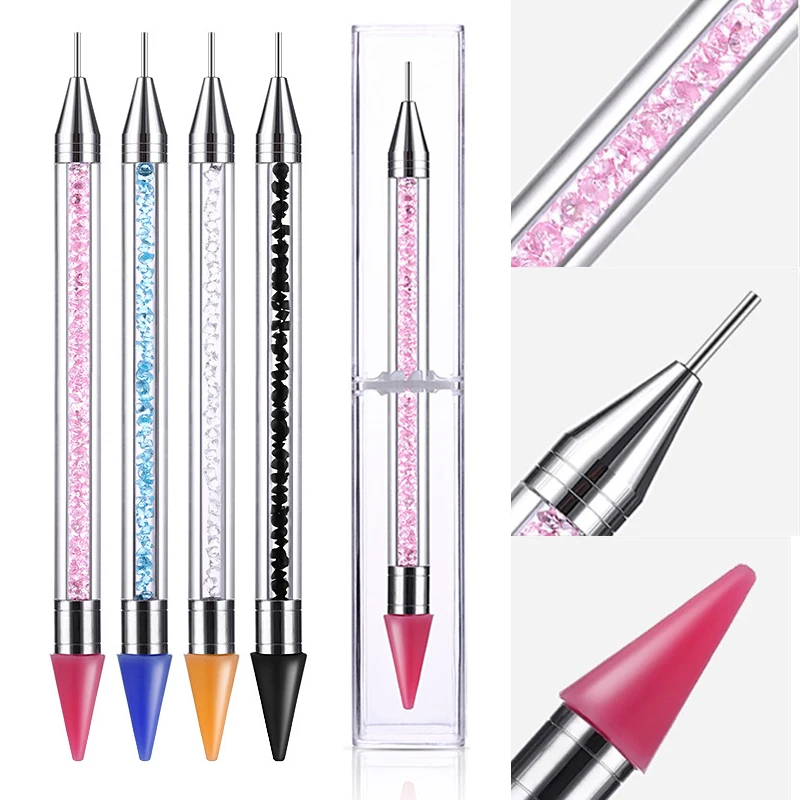 

DIY Diamond Painting Pen Tool with Double Head Accessories Rhinestones Mosaic Pictures Diamond Embroidery Point Drill Pen