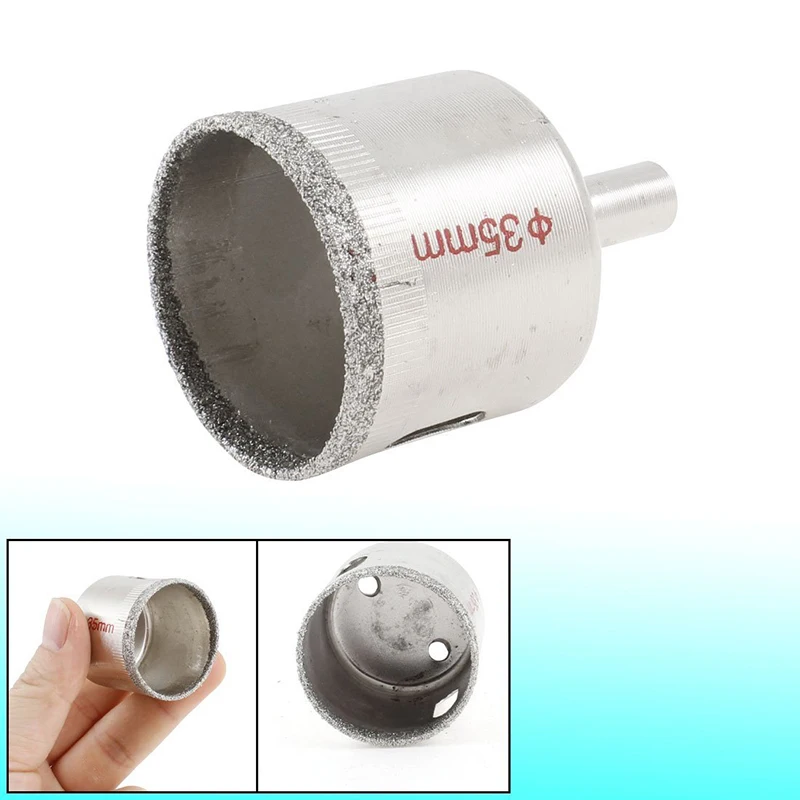 1PCS 35 mm / 7/5" Professional New Diamond Coated Core Drill Bit Tile Marble Glass Ceramic Hole Saw Cutting Tool