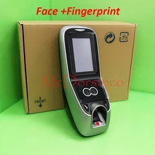 Биометрическое испанское меню контроль доступа лица Zk лицо посещаемость времени и управление доступом Лер Iface7 Multibio 700 двери безопасности управления