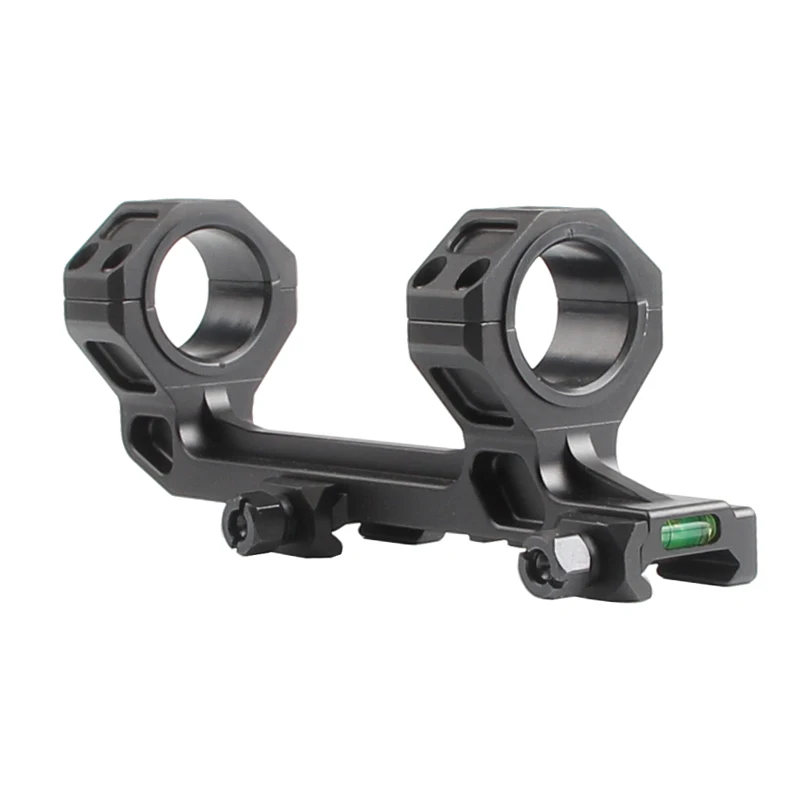 Extend Dual Ring Automatic AR15 M4 M16 Optics Defense Rifle Optical Scope Mount 1 Inch 30mm Picatinny Weaver Rail 20MM Ring Mount with Bubble Level RL2-0028-04