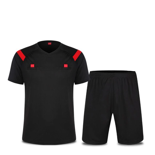 JEASS Soccer Referee Jerseys Fair Play Football Referee Clothes Suit