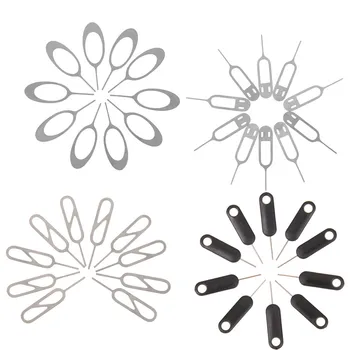 

10 Pcs Universal Sim Card Tray Pin Ejecting Removal Needle Opener Ejector For HTC Samsung Galaxy Xiaomi For iPhone 7 6S 6 Plus 5