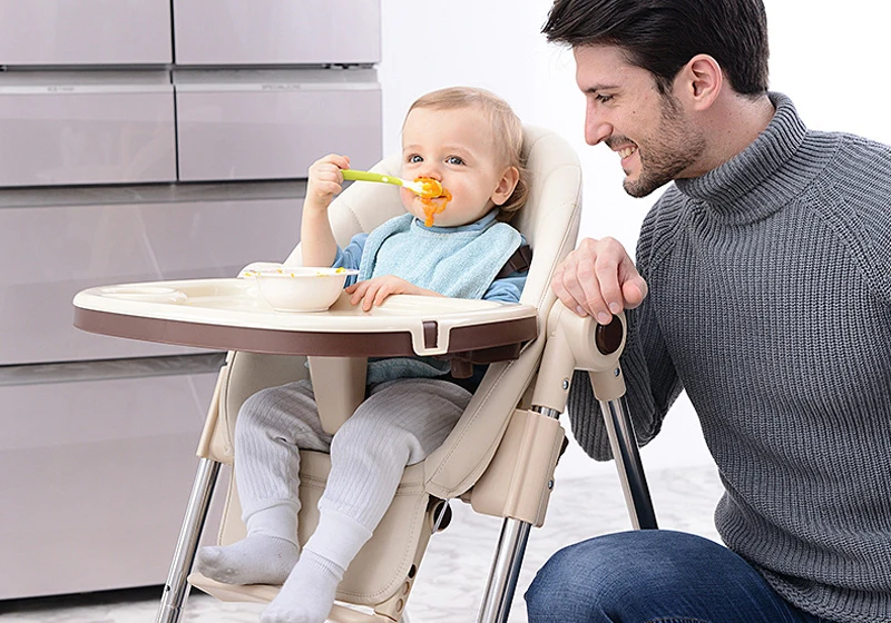 Russian free shipping Chair for babies Multifunctional a chair for feeding Folding Children Dining Chair Portable baby highchair