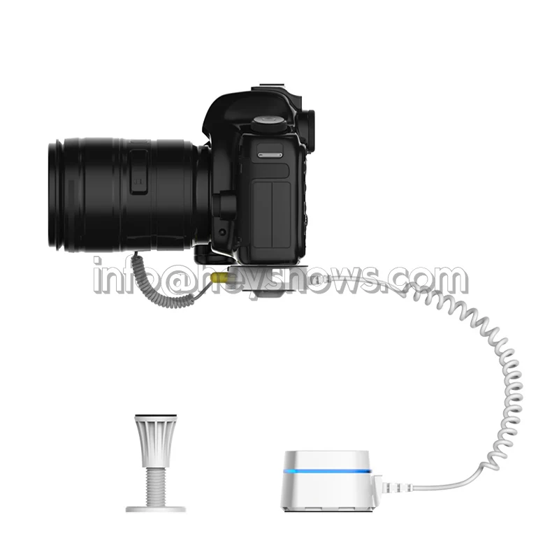 Camera anti theft alarm