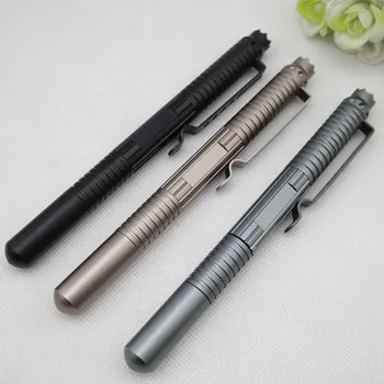 

2018 New Portable Tactical Pen Self Defense Supplies Weapons Protection Tool Aviation Aluminum Lifesaving Tool Self Guard Pen