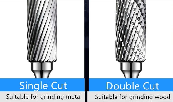 D Тип шаровой формы одиночный двойной резки карбида роторный напильник с 6 мм Диаметр хвостовика Для работа по дереву Полировка Инструмент